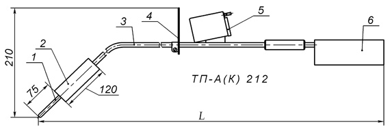 Термопреобразователь ручной (термозонд) - ТП-Х 212